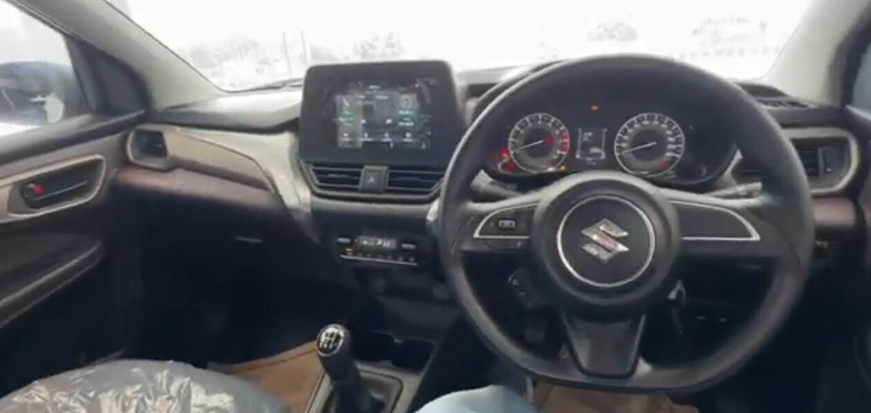 Maruti Suzuki fronx interior 